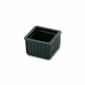 【光】光 BE-4-312 イス脚キャップ 黒�