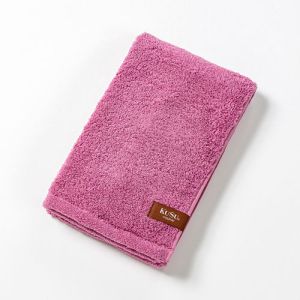 【楠橋紋織】楠橋紋織 くすばしタオル KuSu organic クスオーガニック フェイスタオル 33cm×80cm ピンク PBP YARNプロジェクト対象 1-68031-31-P