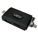 yLazoszLazos L-MCR-M }`J[h[_[ microUSB Type-C USBvO