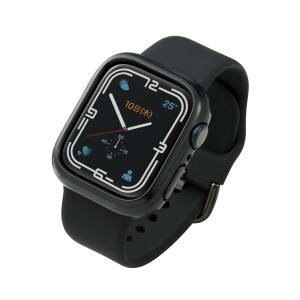 ڥ쥳 ELECOMۥ쥳 AW-21BBPPBK Apple Watch series7 41mm ϡɥХѡ ֥å