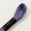 【オリムパス】オリムパス 刺しゅう糸 刺繍糸 25番 6かせ 8mx6本 6束 カラー 614 紫色系(3)