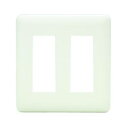 【神保電器】神保電器 WJE-33 Jワイド コンセントプレート 2連用