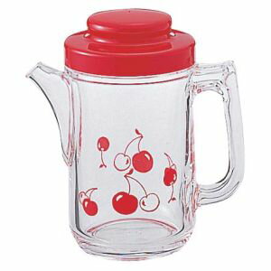 【リス RISU】リス ブルーム ピッチャー 小 レッド 580ml