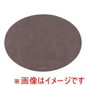 【ジックザック　ZICZAC】ジックザック プレースマット トロジャ オーバル コーヒー(3)