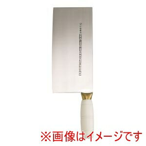 【陳枝記】陳枝記 カラー中華包丁 ホワイト KF1912W