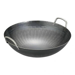 送料無料！！【山田工業所】山田工業所 鉄 打出 中華鍋 57cm 板厚 1.6mm ATY9357【smtb-u】
