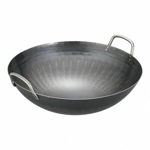 送料無料！！【山田工業所】山田工業所 鉄 打出 中華鍋 60cm 板厚 1.6mm ATY9360【smtb-u】