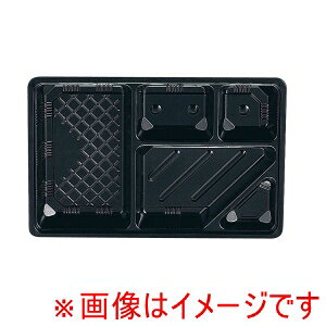【ミリオン タカギ産業株式会社】ミリオン 夢彩ごぜん 50枚入 TSR-BOX 90-60 中仕切II 黒