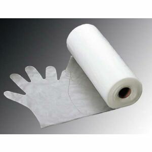 【東京パック】東京パック エンボス手袋 30ミクロン ロール巻 Lサイズ 200枚入
