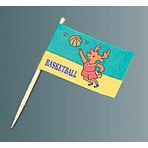 【大黒工業】大黒工業 ランチ旗 バスケットボール 200本入