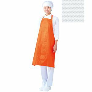 【ワコウ】ワコウ インナードライエプロン 首掛け E1610-0 ホワイト