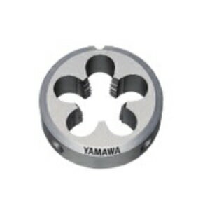 【ヤマワ 彌満和製作所】ヤマワ D-M10X1.5-38 汎用ソリッドダイス HSS メートルねじ用 M10×1.5 38Ф メーカー直送 代引不可 北海道沖縄離島不可