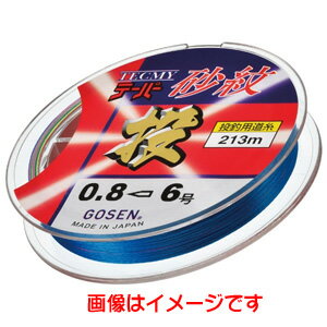 【ゴーセン GOSEN】ゴーセン テクミー テーパー 砂紋 213M 0.8-6号 GT6224086