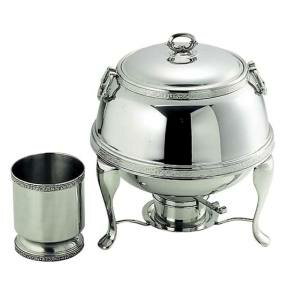 【和田助製作所】和田助製作所 SW 18-8 スープウォーマー レードルスタンド付 ミニ 3L