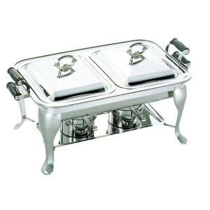 【和田助製作所】和田助製作所 SW 18-8 木柄 角チューフィングディッシュ ダブル 20インチ