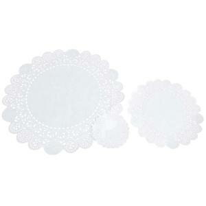 【住友】住友 レースペーパー 白 丸型 50枚入 13.5インチ 340mm