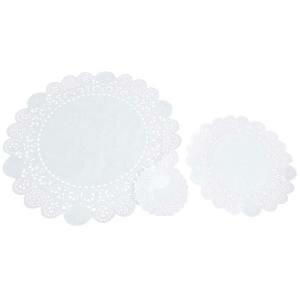 【住友】住友 レースペーパー 白 丸型 50枚入 16.0インチ 400mm