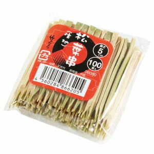 【神堂】神堂 竹 松葉串 100本入 50mm 06080