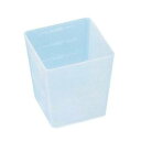 【蝶プラ工業】蝶プラ工業 角型計量カップ 200ml PP製