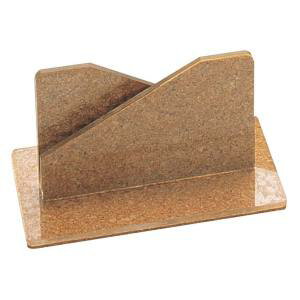 【プラビック】プラビック パネル用スタンド 大 黄 80×145×H70