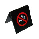 【えいむ】えいむ A型禁煙席 NO SMOKING SI-5 ブラック 65×65