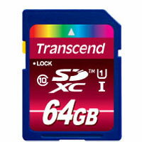 ڥȥ󥻥 Transcendۥȥ󥻥 SDXC 64GB TS64GSDXC10U1 UHS-I Class10 MLC SD card