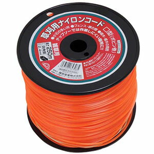 【セフティー3】セフティー3 ナイロンコード□型 ボビン巻 2.4mmX250M