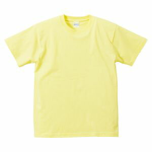 【キャブ CAB】ユナイテッドアスレ 5.6oz ハイクオリティーTシャツ Lイエロー S 487 500101C CAB
