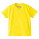 【キャブ CAB】ユナイテッドアスレ 5.6oz Tシャツ キッズ イエロー 140 21 500102C CAB(4)
