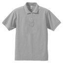 【キャブ CAB】ユナイテッドアスレ 5.3oz ポロシャツ CVC OX GRAY S 443 505001 CAB(4)