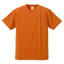 【キャブ CAB】ユナイテッドアスレ 4.1oz ドライ Tシャツ キッズ オレンジ 130サイズ 64 590002C CAB