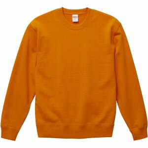 【キャブ CAB】ユナイテッドアスレ 10.0oz クルーネックスウェット オレンジ L 64 504401 CAB
