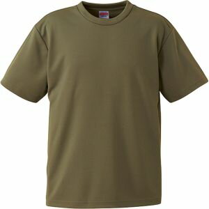 【キャブ CAB】ユナイテッドアスレ 4.1oz ドライ Tシャツ オリーブ XLサイズ 33 590001C CAB
