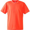 【キャブ CAB】ユナイテッドアスレ 4.1oz ドライ Tシャツ キッズ ケイコウオレンジ 160サイズ 113 590002C CAB