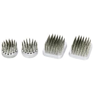 【マルフジ剣山製作所】マルフジ剣山製作所 一輪挿し剣山 丸 小大 角3コ入セット ステンレス針 丸小1 ..