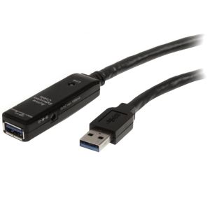 【スターテックドットコム StarTech.com】スターテック ZU2029P USB 3.0 アクティブリピーターケーブル 5m Type-A オス -Type-A メス