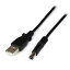 ڥƥåɥåȥ StarTech.comۥƥå ZU200SB USB - 5V DCŸ륱֥ 1m DCץ饰 5.5m 2.5mm