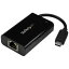 ڥƥåɥåȥ StarTech.comۥƥå ZU201F9 ͭLANץ USB Type-C-RJ45 USB 3.1 GbE USB PD 2.0