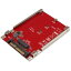 ڥƥåɥåȥ StarTech.comۥƥå ZU201JV M.2ɥ饤 - U.2 SFF-8639 ۥȥץ M.2 PCIe NVMe SSDб