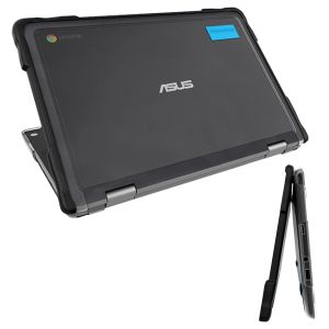 【Gumdrop】Gumdrop G6D000X SlimTech薄型耐衝撃ハードケース Asus Chromebook C214 タブレットモード切替可能