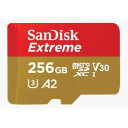 yTfBXN SanDisk COpbP[WzTfBXN }CNSDXC 256GB SDSQXAV-256G-GN6MN A2 UHS-I U3 class10 microsdJ[h