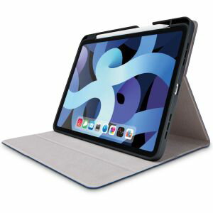elecom iPad Air 10.9インチ 第5世代 第4世代 (2022/2020年) ケース カバー 手帳型 フラップ ソフトレザー ApplePencil収納 スリープ対応 マグネット ネイビー