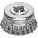 【LESSMANN】LESSMANN 483.21X.JP XーLOCK ノットカップブラシ 85 高張度鋼線 線径0.5