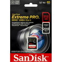 yTfBXN SanDisk COpbP[WzTfBXN SDXC 512GB SDSDXXD-512G-GN4IN UHS-I U3 V30 4K class10 SDJ[h