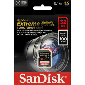 【サンディスク SanDisk 海外パッケージ】サンディスク SDHC 32GB SDSDXXO-032G-GN4IN UHS-I V30 class10 SDカード