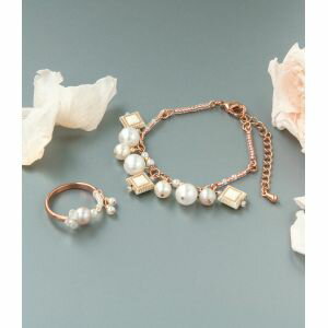 【トーホー】トーホー かんたん 使える ベーシック アクセサリー 4 エアー パール のブレス リング