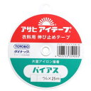 【渡辺布帛工業 アサヒ】アサヒ アイテープ 白 幅 15mm×25m巻 F9-AB15-W 伸び止めテープ 衣料用 片面アイロン接着