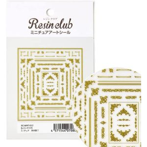 【イングカワモト】イングカワモト ツメキラ レジンクラブ UVレジン用ミニチュア 本の装丁 両面 RC-MNT..