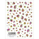 【イングカワモト】イングカワモト ツメキラ ネイルシール mi-mi プロデュース1 Bouquet Rouge マルチカラー 1枚 NN-MIM-101