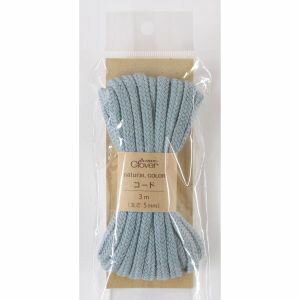 【クロバー Clover】クロバー ナチュラルカラーコード 3m巻 パウダーブルー 26-192